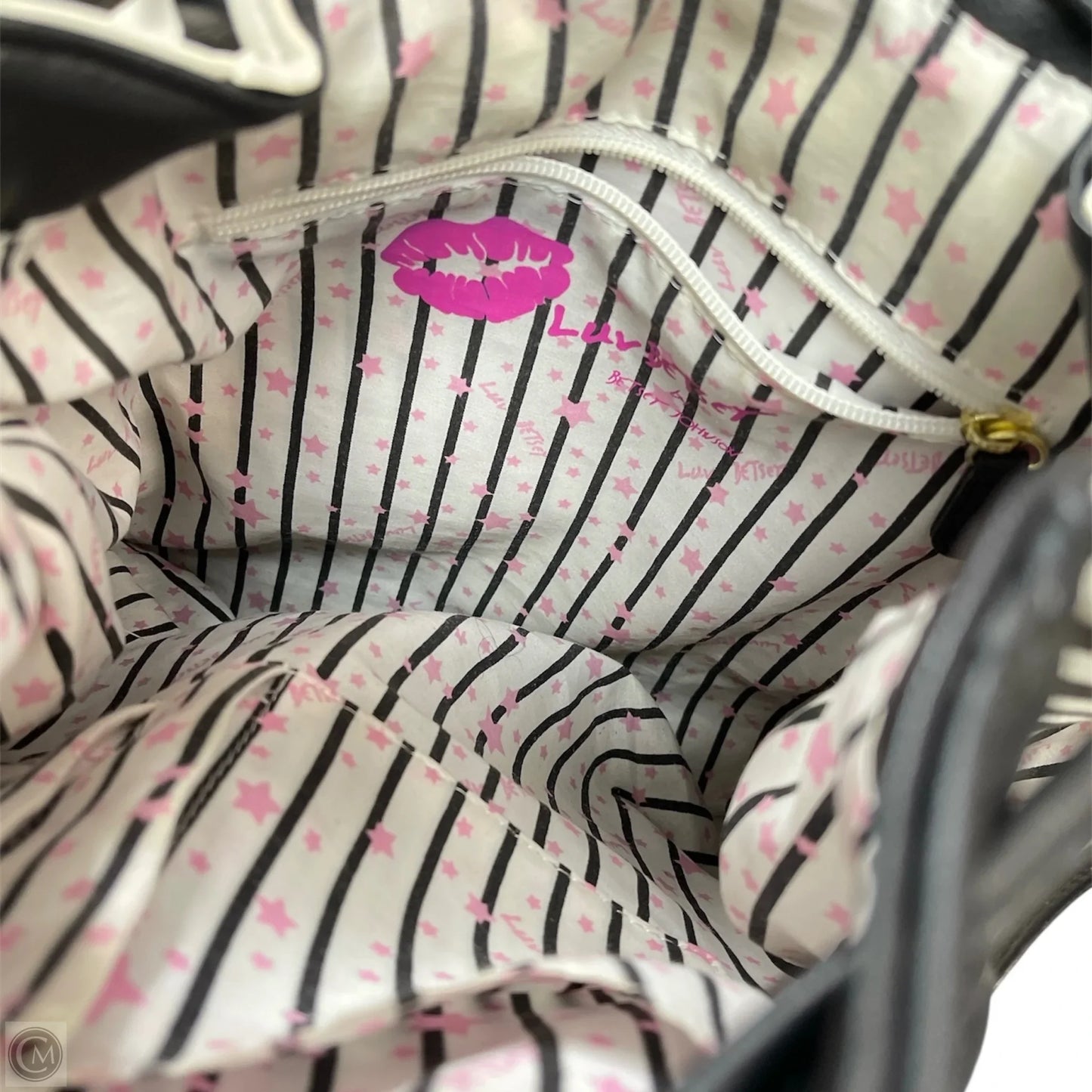 Backpack By Betsey Johnson, Size: Medium