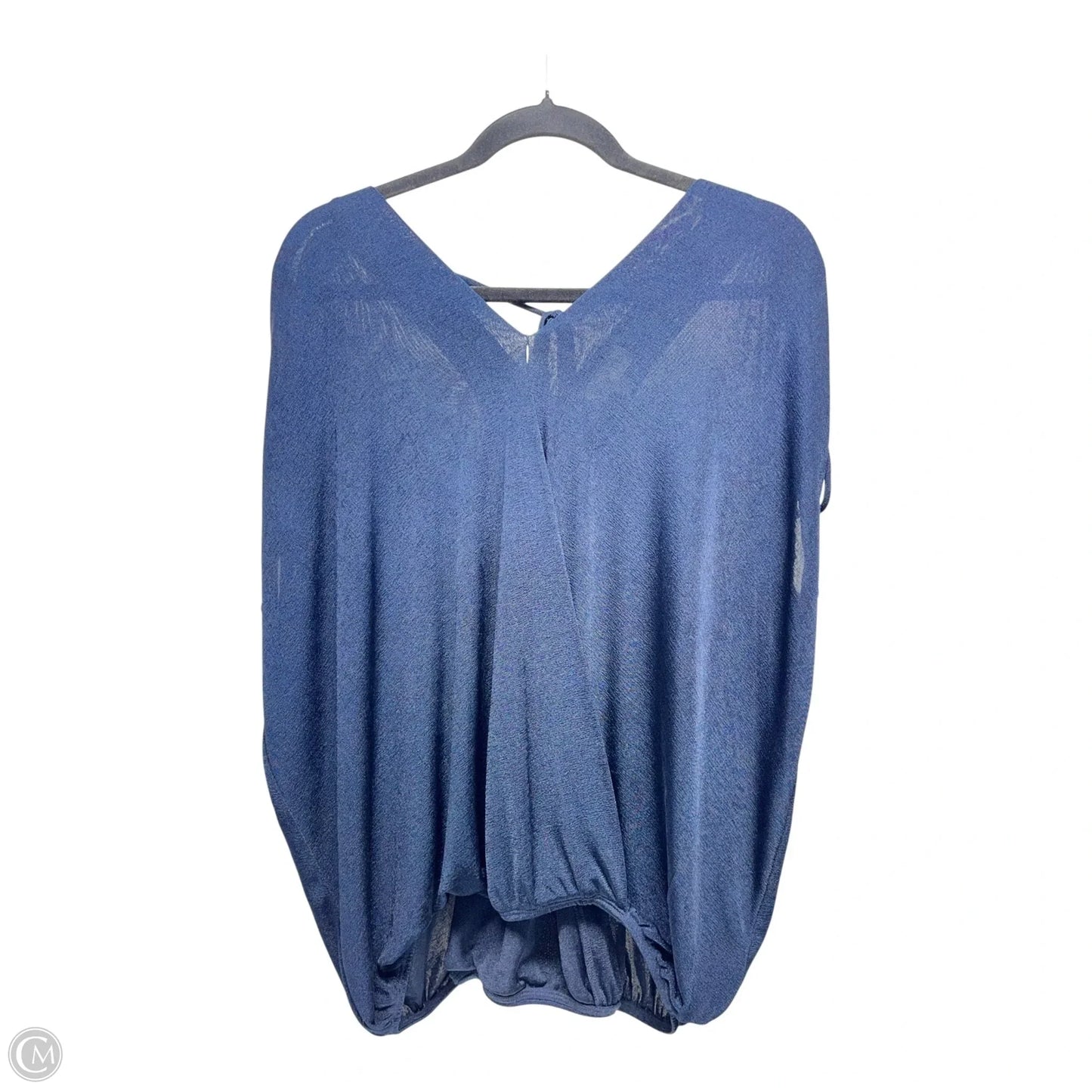 Top Sleeveless By Clothes Mentor In Navy, Size: M