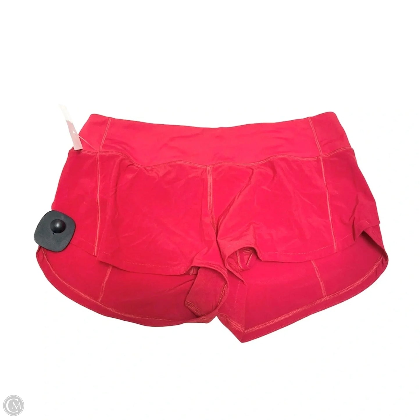 Athletic Shorts By Lululemon In Red, Size: 4