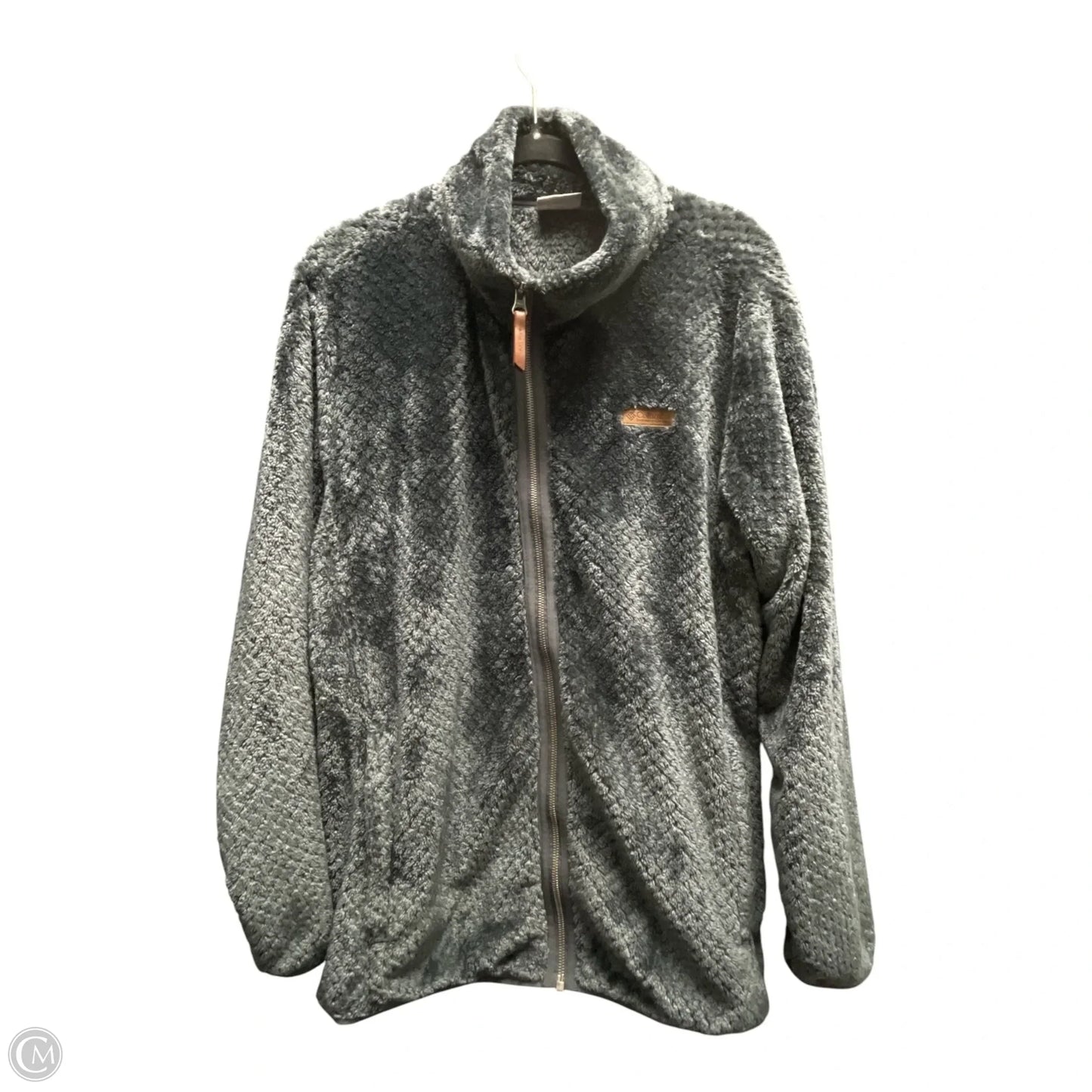 Jacket Faux Fur & Sherpa By Columbia In Blue, Size: Xl