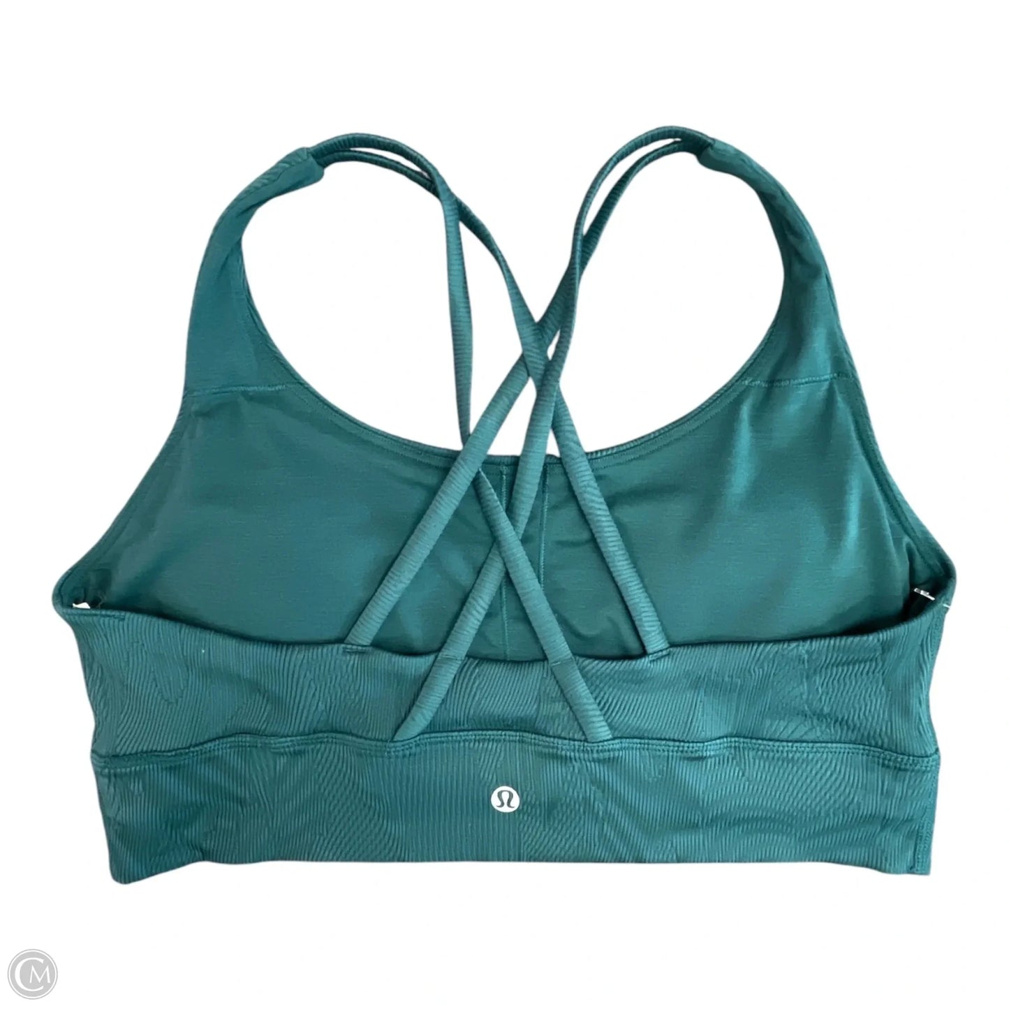 Athletic Bra By Lululemon In Aqua, Size: 12