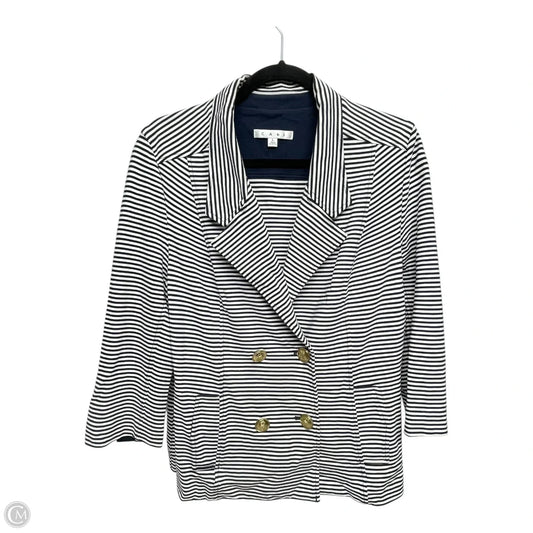 Blazer By Cabi In Striped Pattern, Size: L