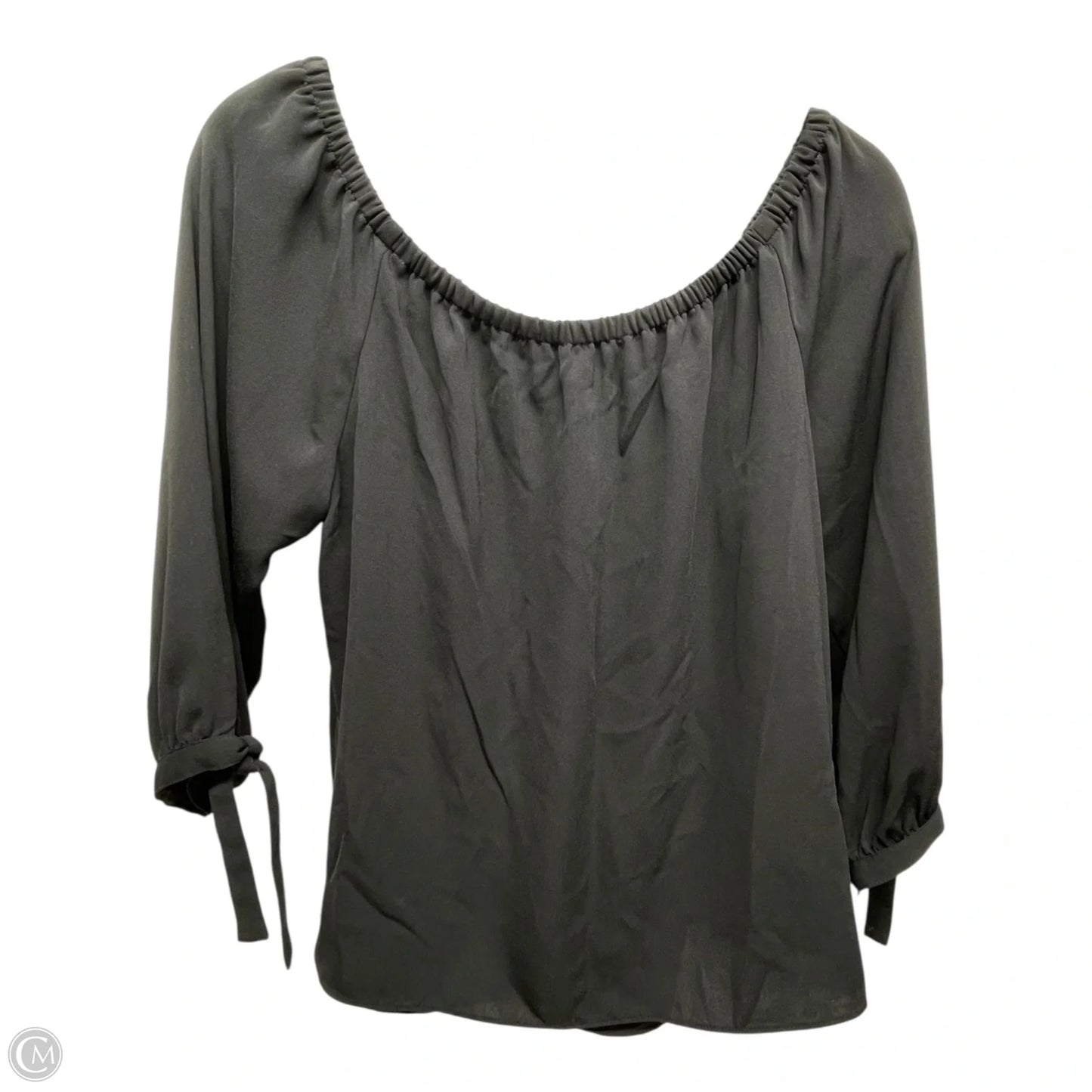 Top 3/4 Sleeve By J. Crew In Black, Size: S