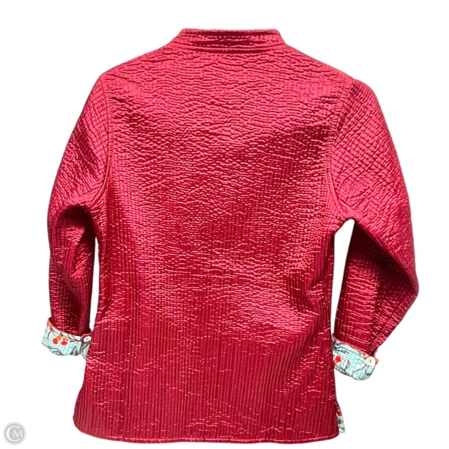 Jacket Puffer & Quilted By Clothes Mentor In Multi-colored, Size: S