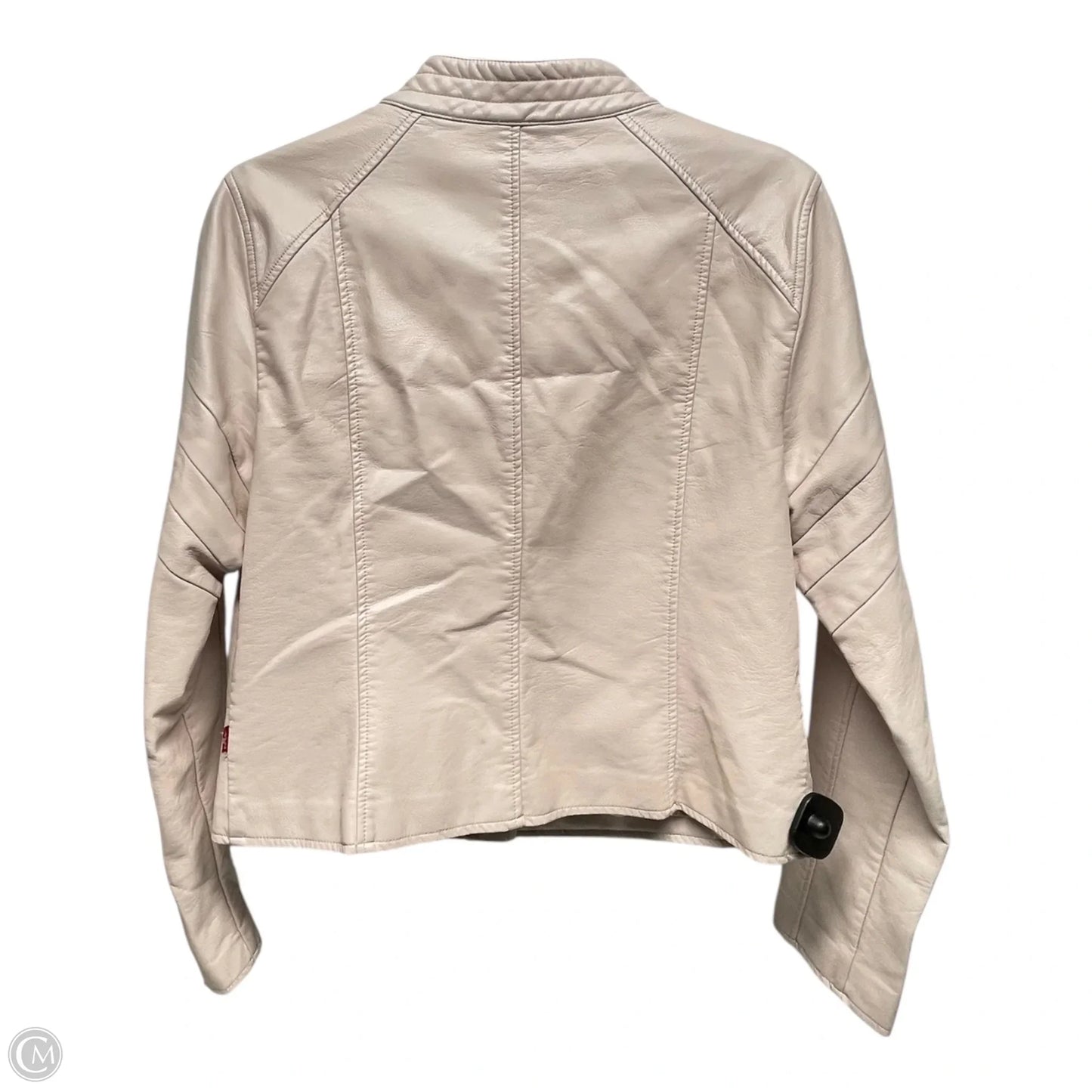 Jacket Moto By Levis In Pink, Size: M