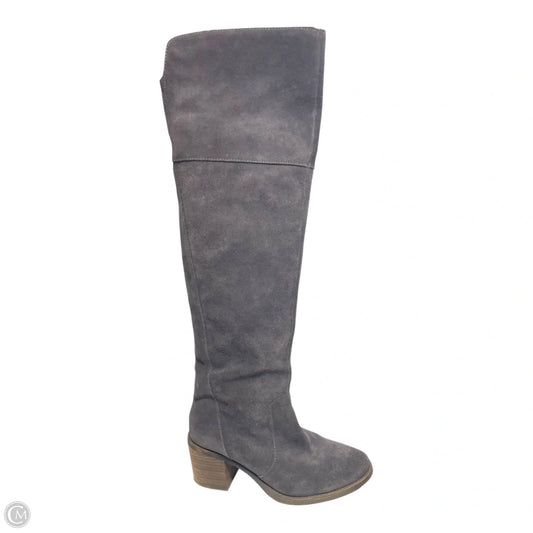 Boots Over-the-knee Heels By Lucky Brand In Brown, Size: 7.5
