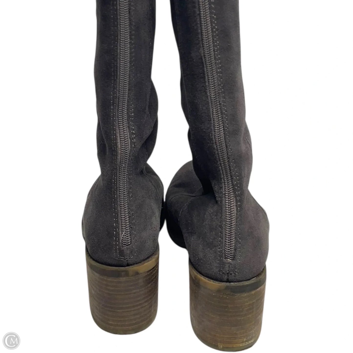 Boots Over-the-knee Heels By Lucky Brand In Brown, Size: 7.5