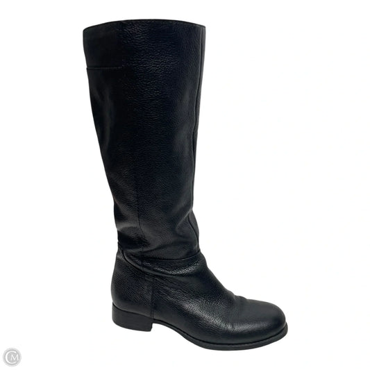 Boots Knee Flats By Nine West In Black, Size: 7