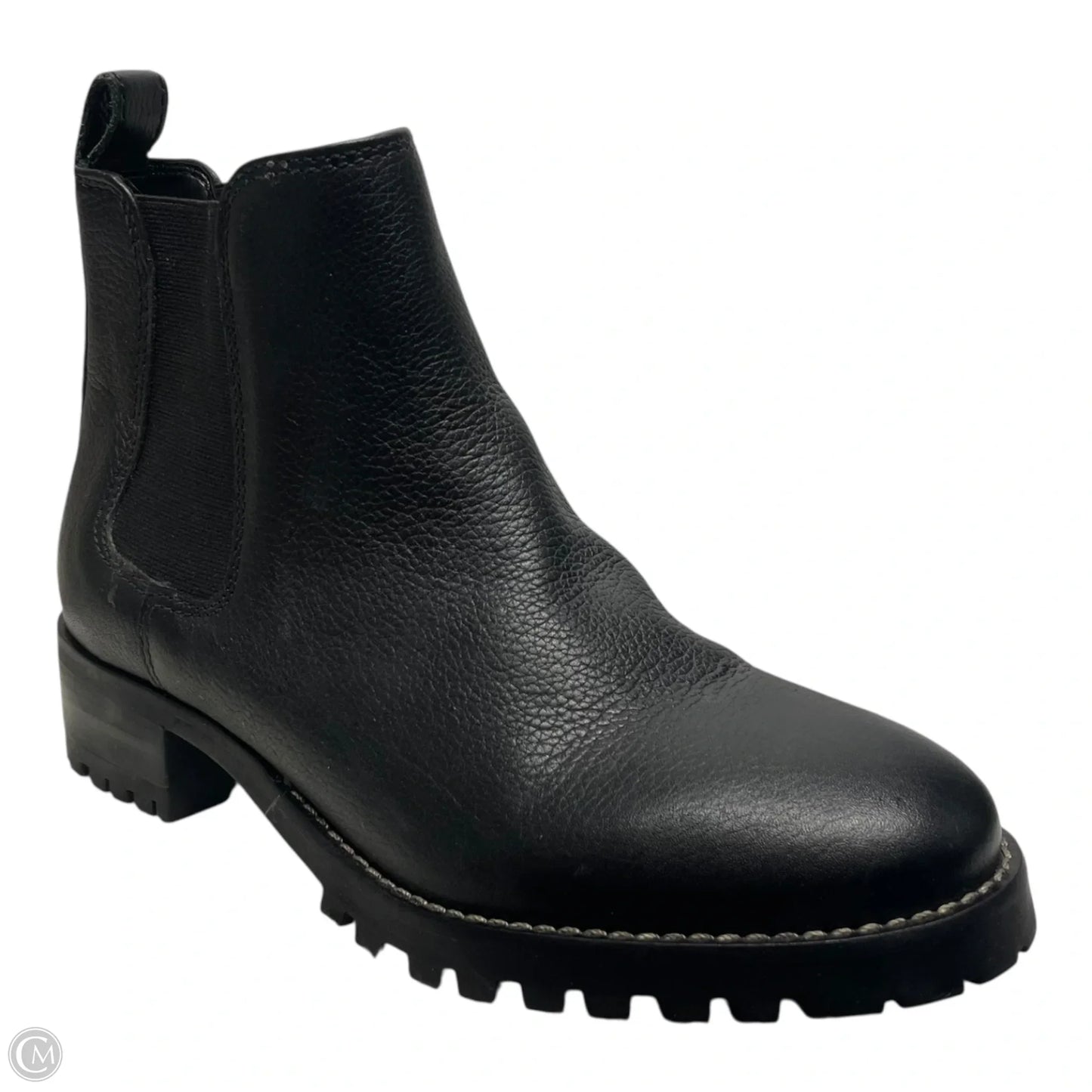 Boots Ankle Heels By Talbots In Black, Size: 6.5