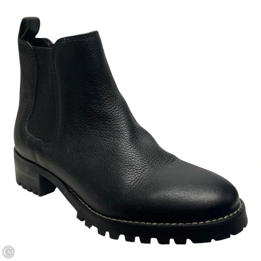 Boots Ankle Heels By Talbots In Black, Size: 6.5