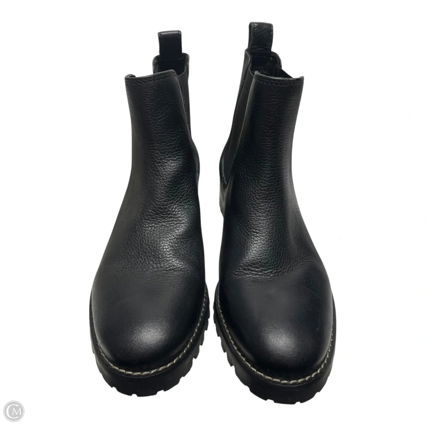 Boots Ankle Heels By Talbots In Black, Size: 6.5