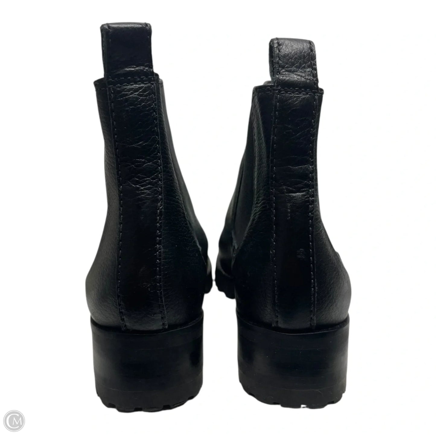 Boots Ankle Heels By Talbots In Black, Size: 6.5