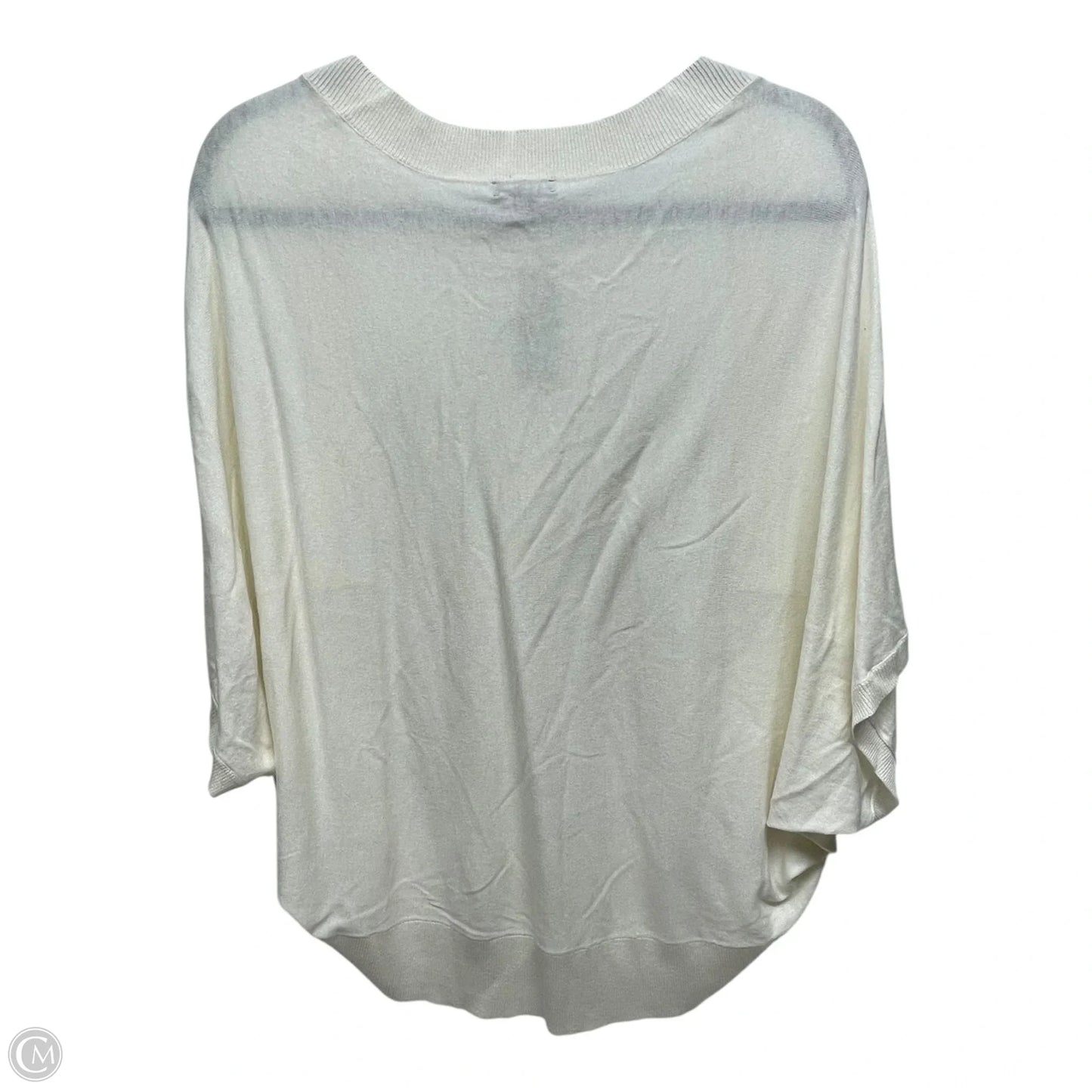 Sweater By Ann Taylor In Ivory, Size: M