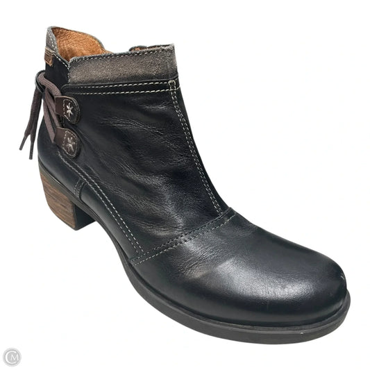 Boots Ankle Heels By Pikolinos In Black, Size: 10.5