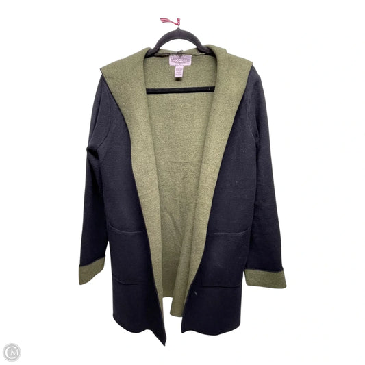 Cardigan By OLIVER In Black & Green, Size: M