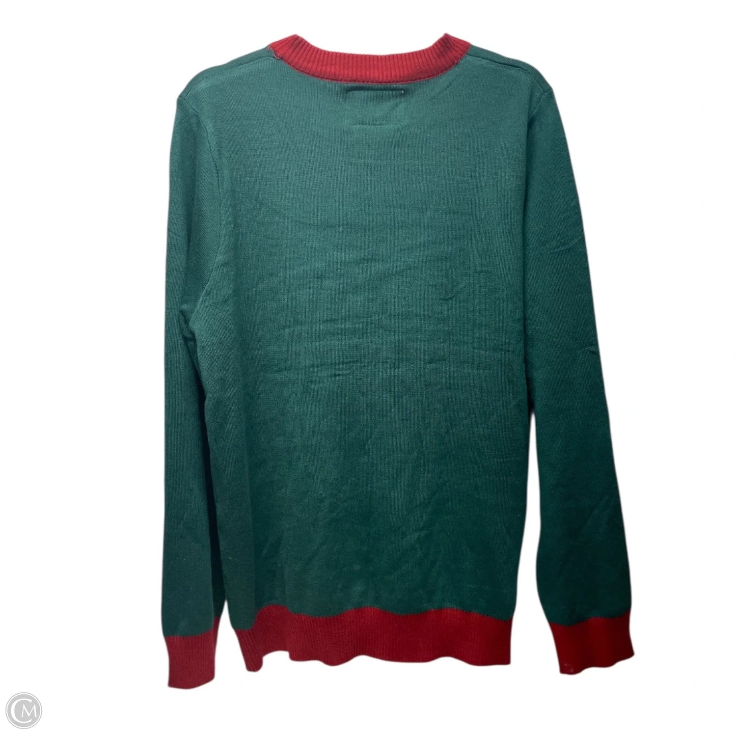Sweater By tipsyelves -  In Green & Red, Size: L