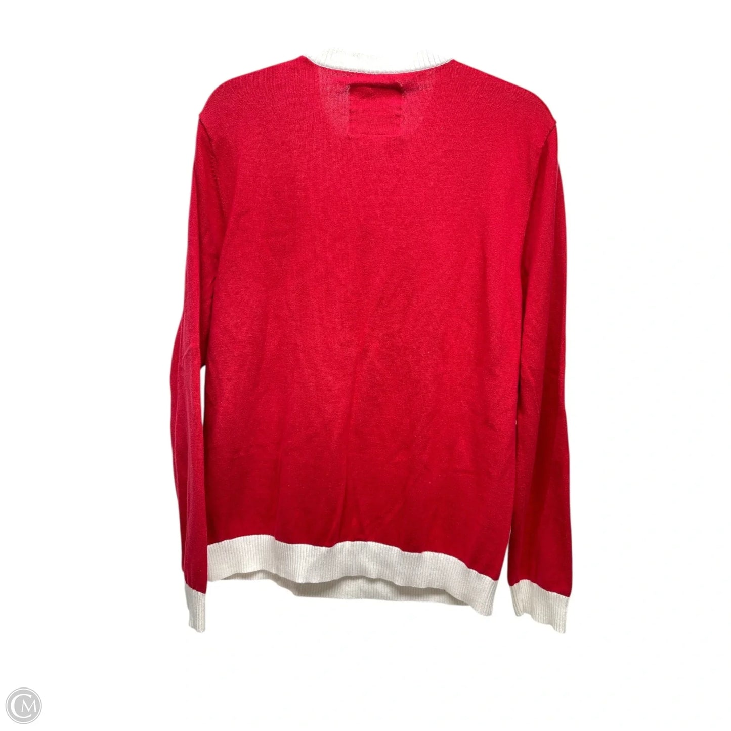 Sweater By Mossimo In Red, Size: L