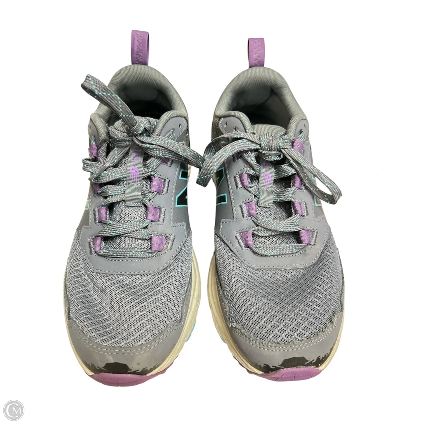 Shoes Athletic By New Balance In Grey & Purple, Size: 9.5