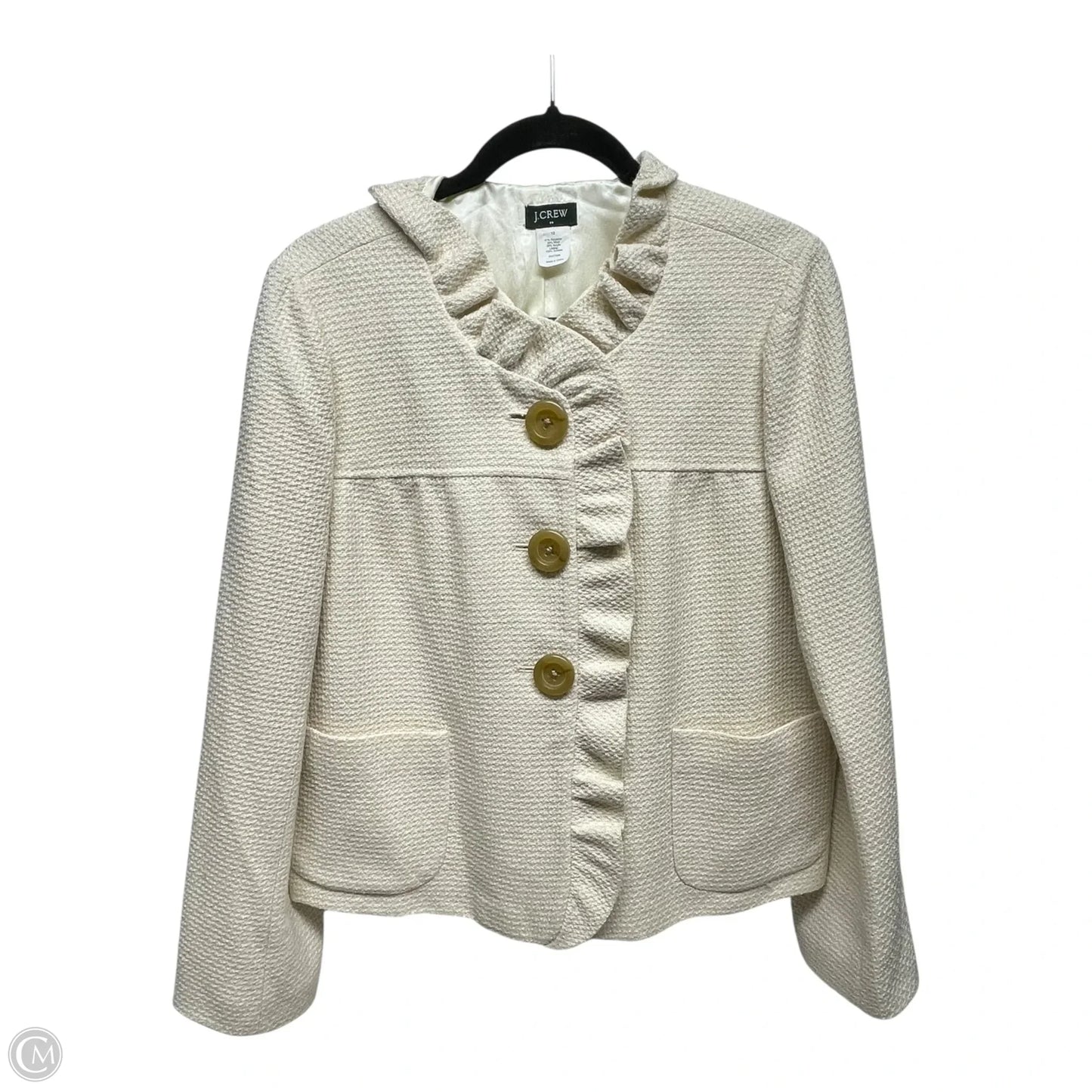 Blazer By J. Crew In Beige, Size: L