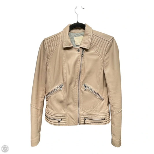Jacket Moto By Rebecca Taylor In Pink, Size: S