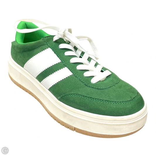 Shoes Sneakers By Steve Madden In Green, Size: 9.5