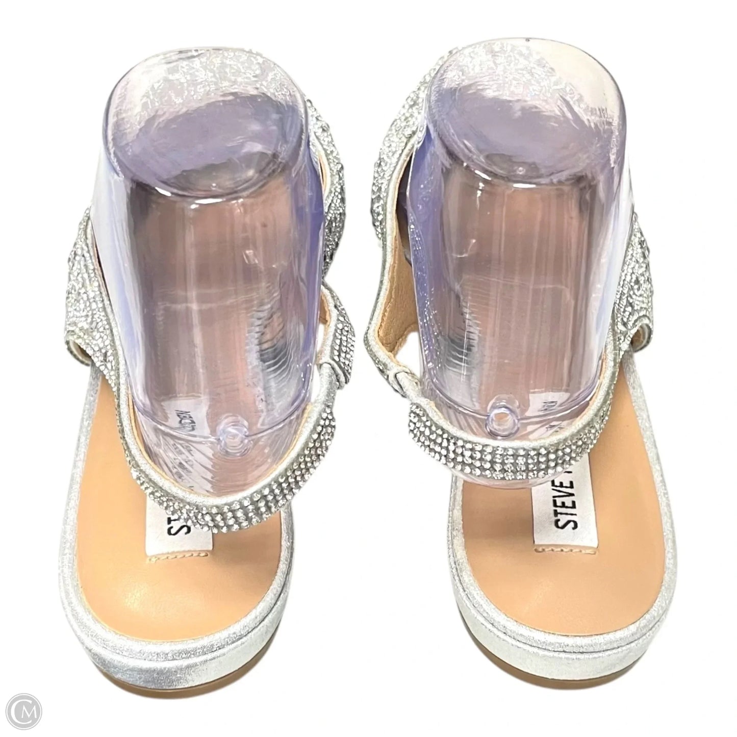Shoes Flats By Steve Madden In Silver, Size: 10