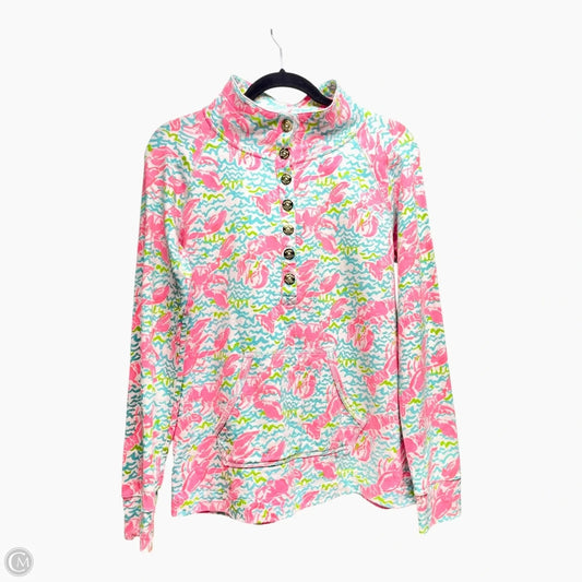 Jacket Designer By Lilly Pulitzer In Blue & Pink, Size: M