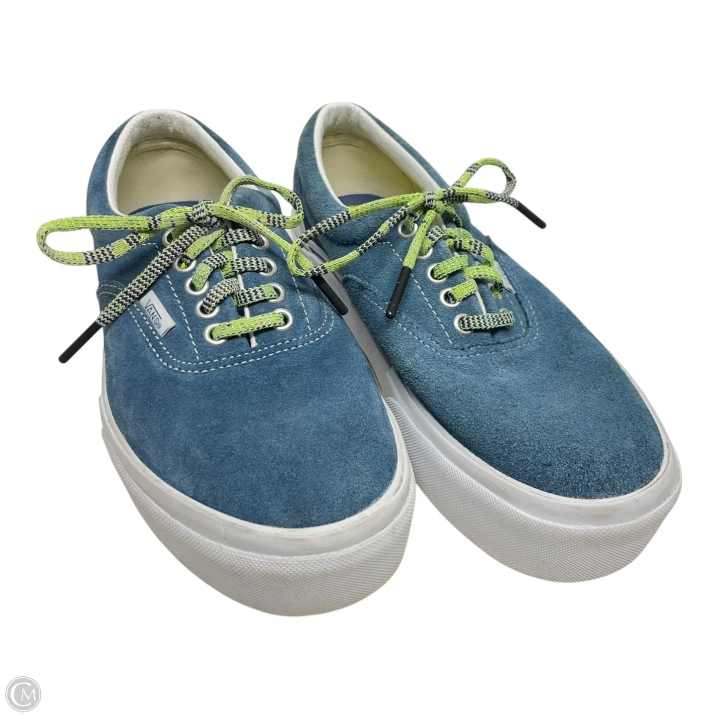 Shoes Sneakers By Vans In Blue, Size: 9