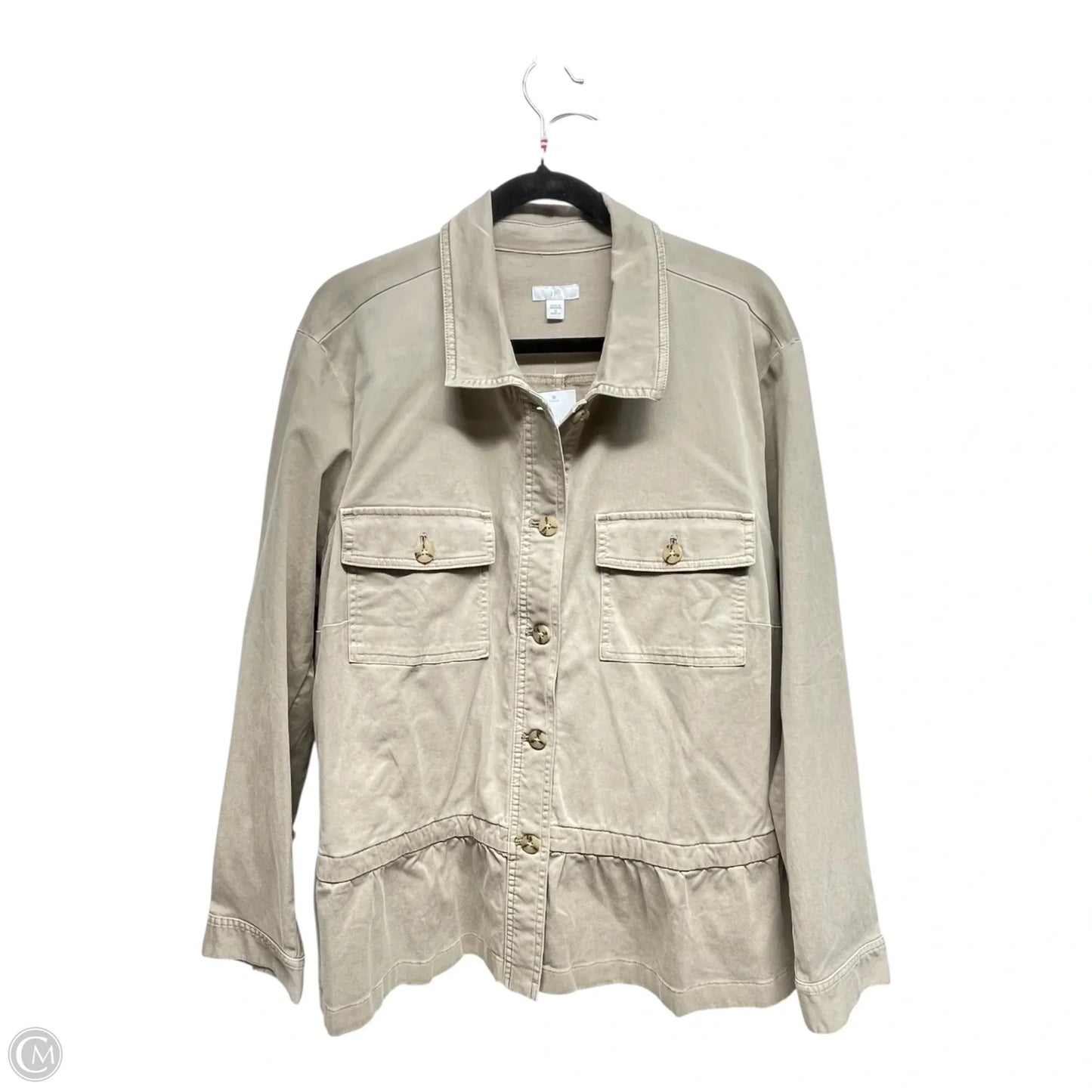 Jacket Other By J. Jill In Tan, Size: 2x