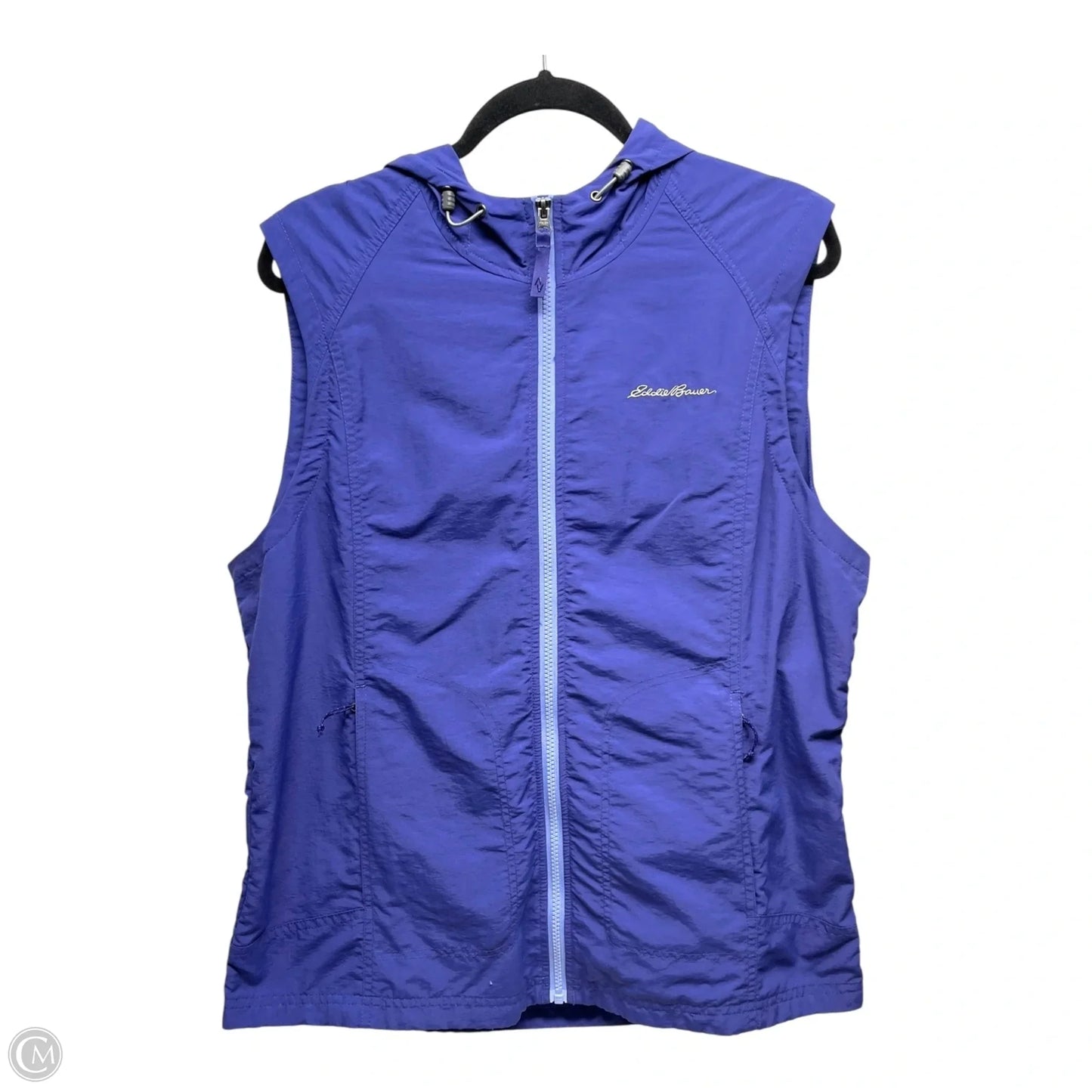 Jacket Windbreaker By Eddie Bauer In Purple, Size: Xl