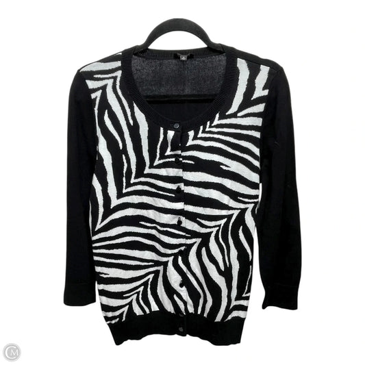 Cardigan By Talbots In Animal Print, Size: M