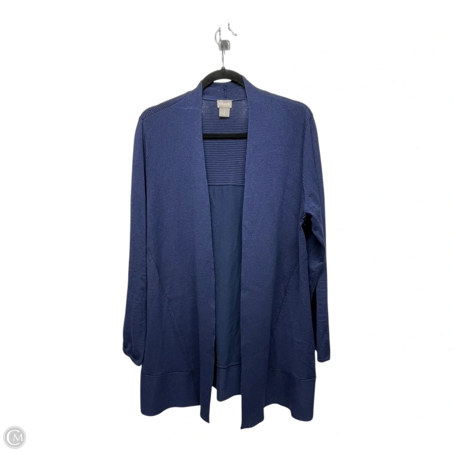 Cardigan By Chicos In Navy, Size: L