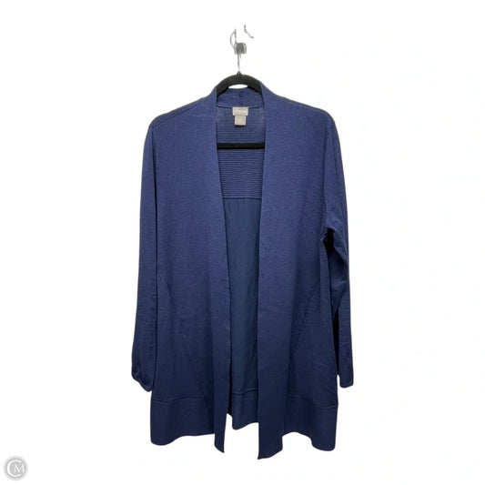 Cardigan By Chicos In Navy, Size: L