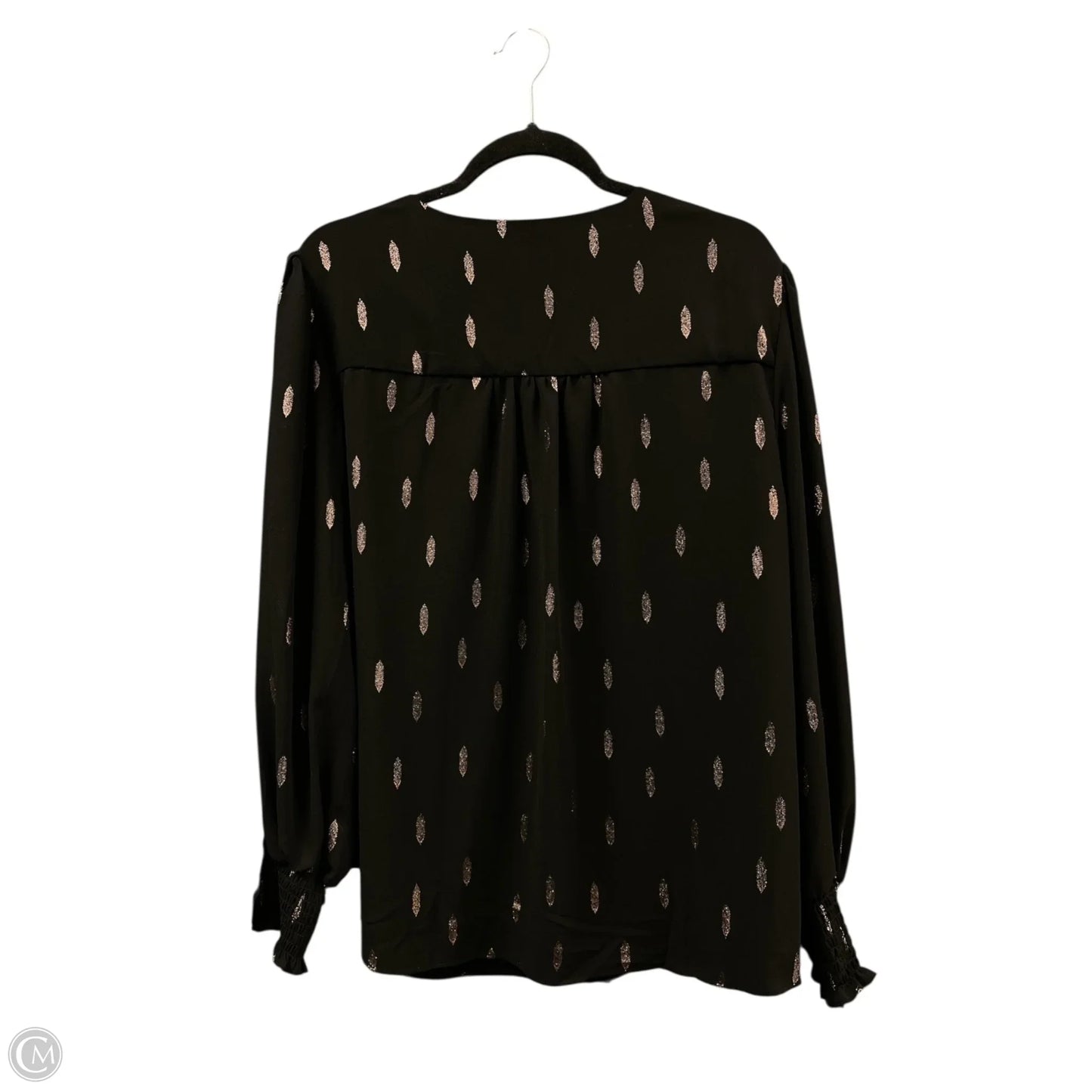 Blouse Long Sleeve By 1.state In Black, Size: 2x