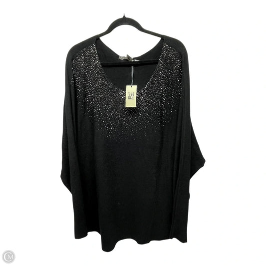Sweater By Max Studio In Black, Size: 3x