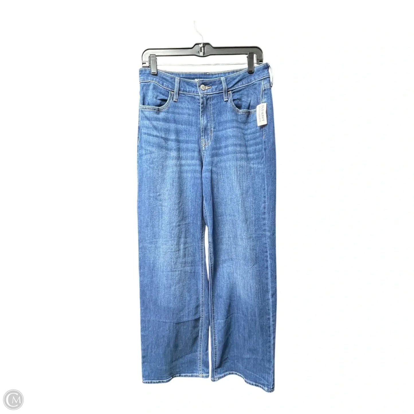 Jeans Flared By Old Navy In Blue Denim, Size: 10