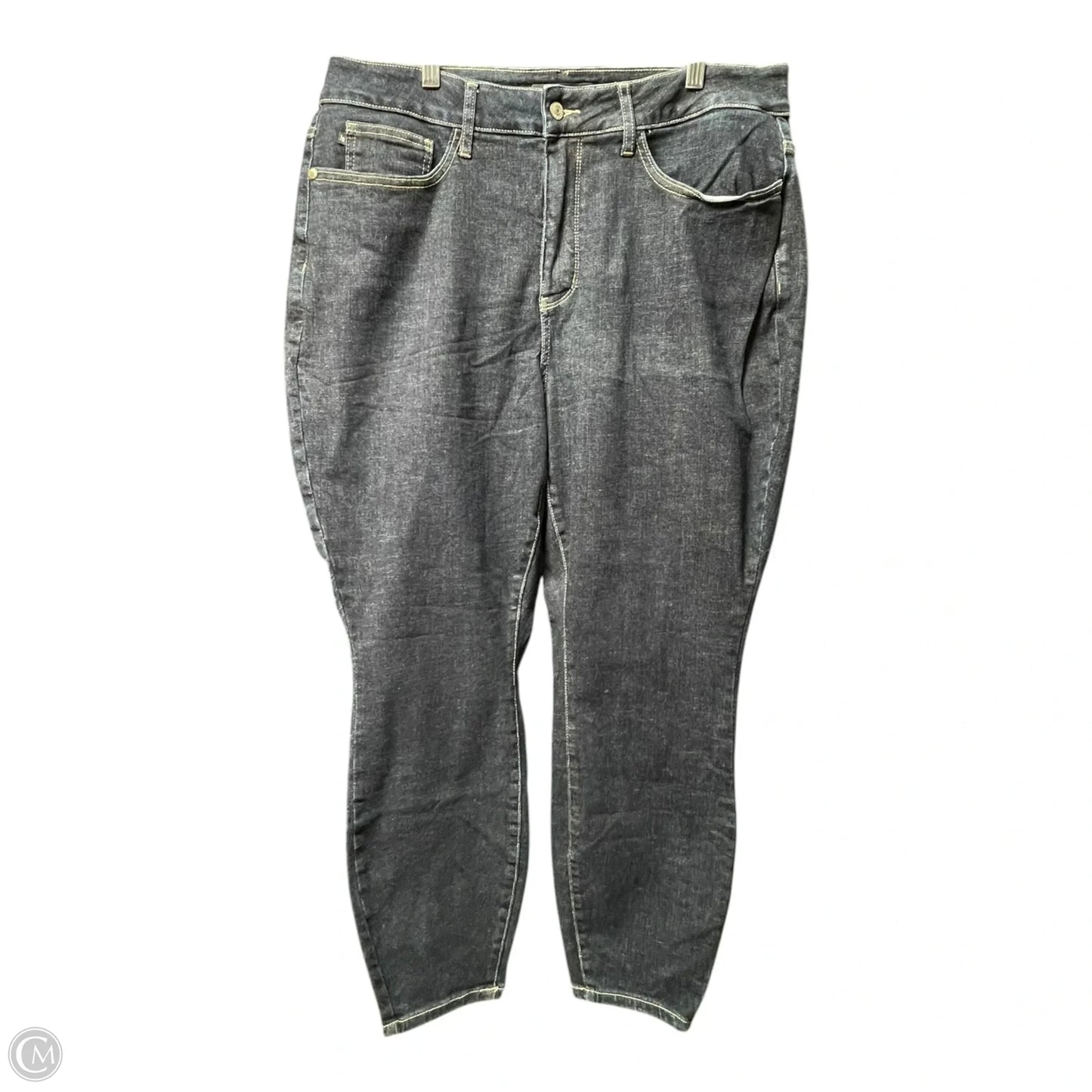 Jeans Skinny By Judy Blue In Blue Denim, Size: 2x