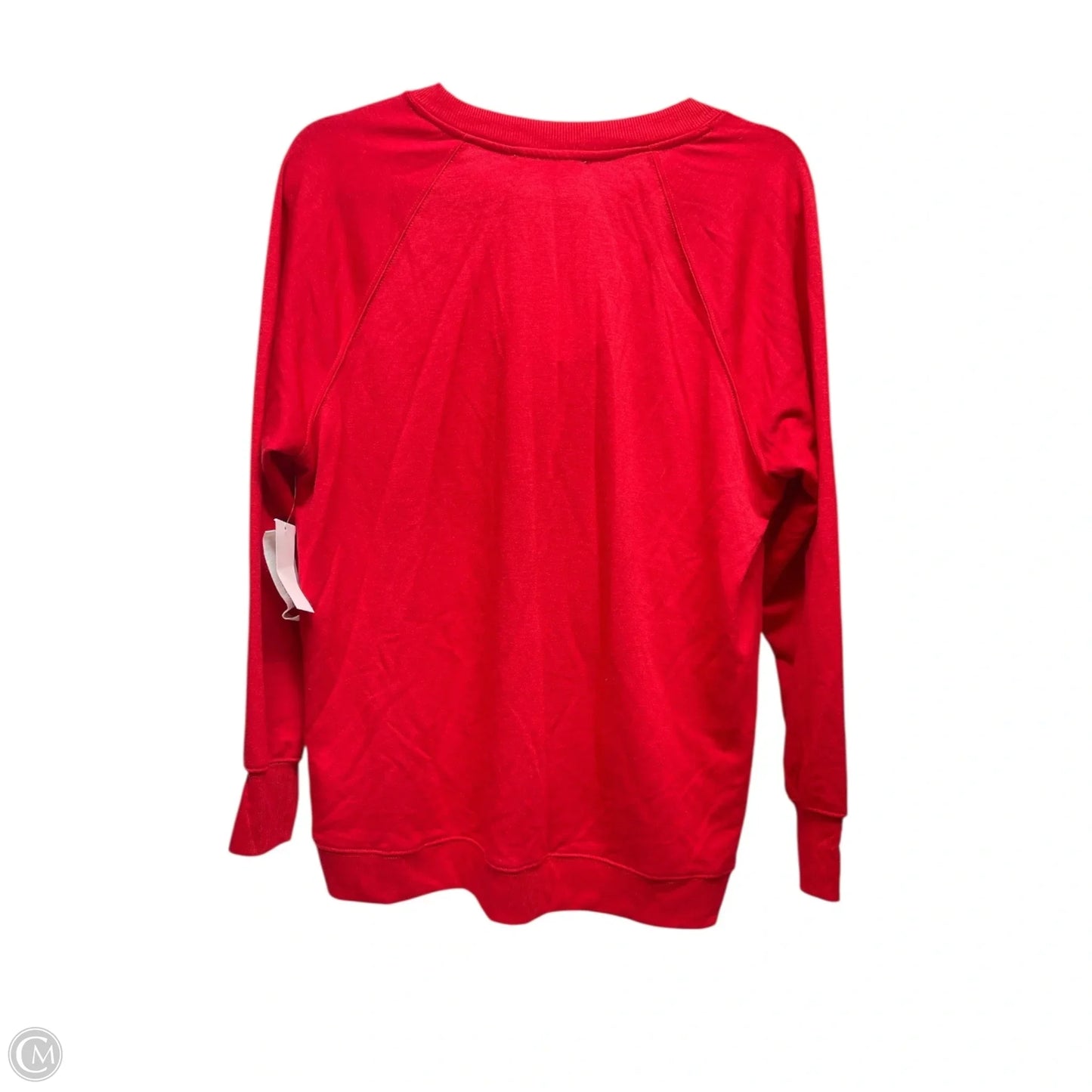Top Long Sleeve By Workshop In Red