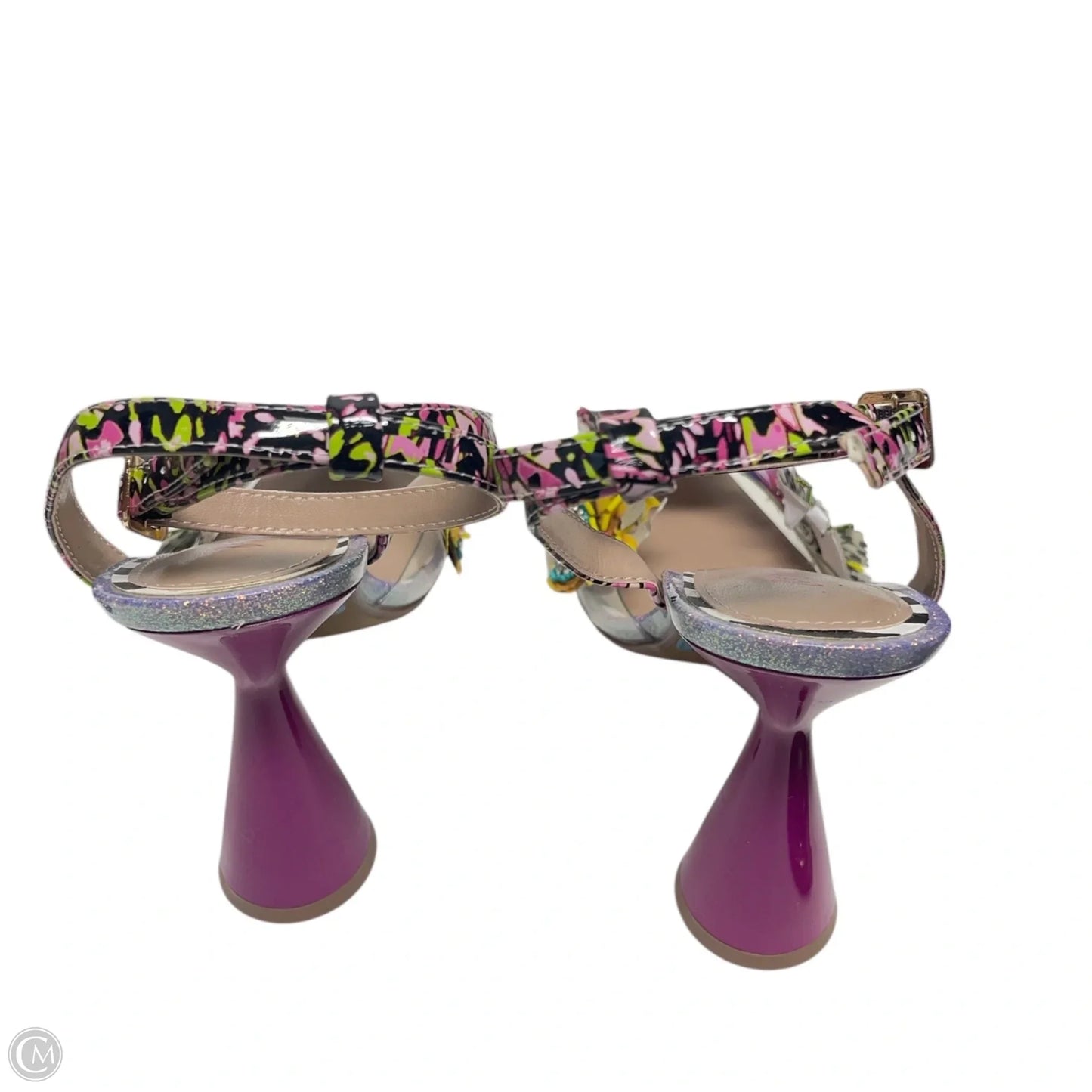 Shoes Heels Stiletto By Betsey Johnson In Multi-colored, Size: 8.5