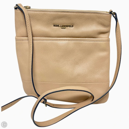 Crossbody Designer By Karl Lagerfeld, Size: Medium