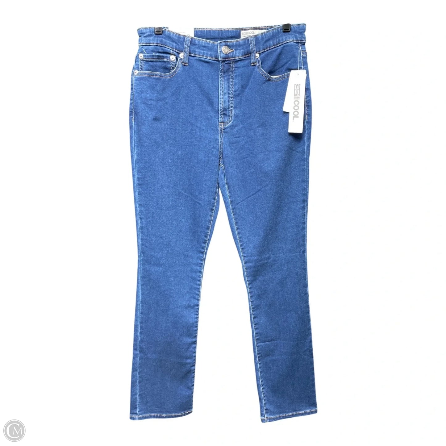 Jeans Straight By 32 Degrees In Blue Denim, Size: 8
