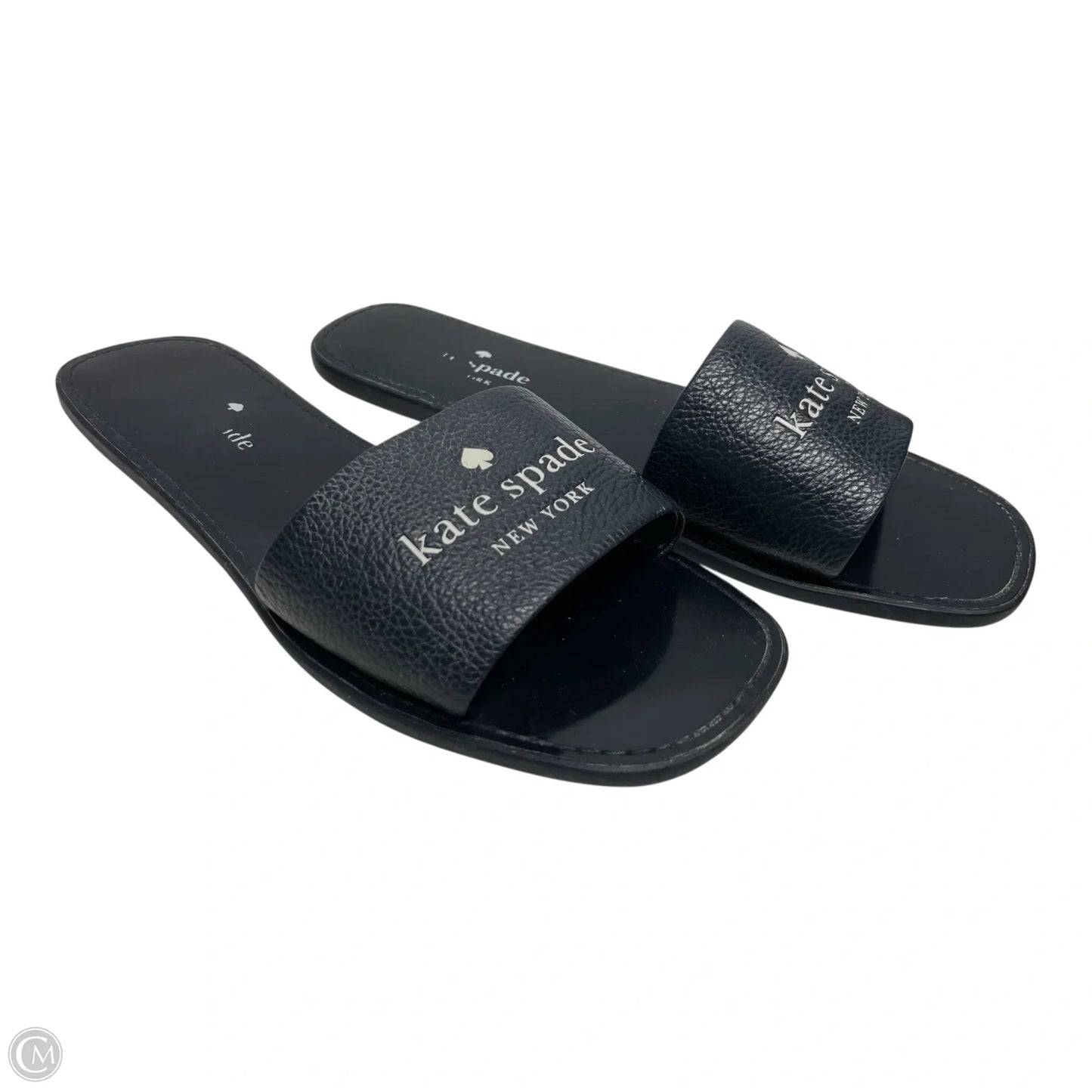 Sandals Designer By Kate Spade In Navy, Size: 10