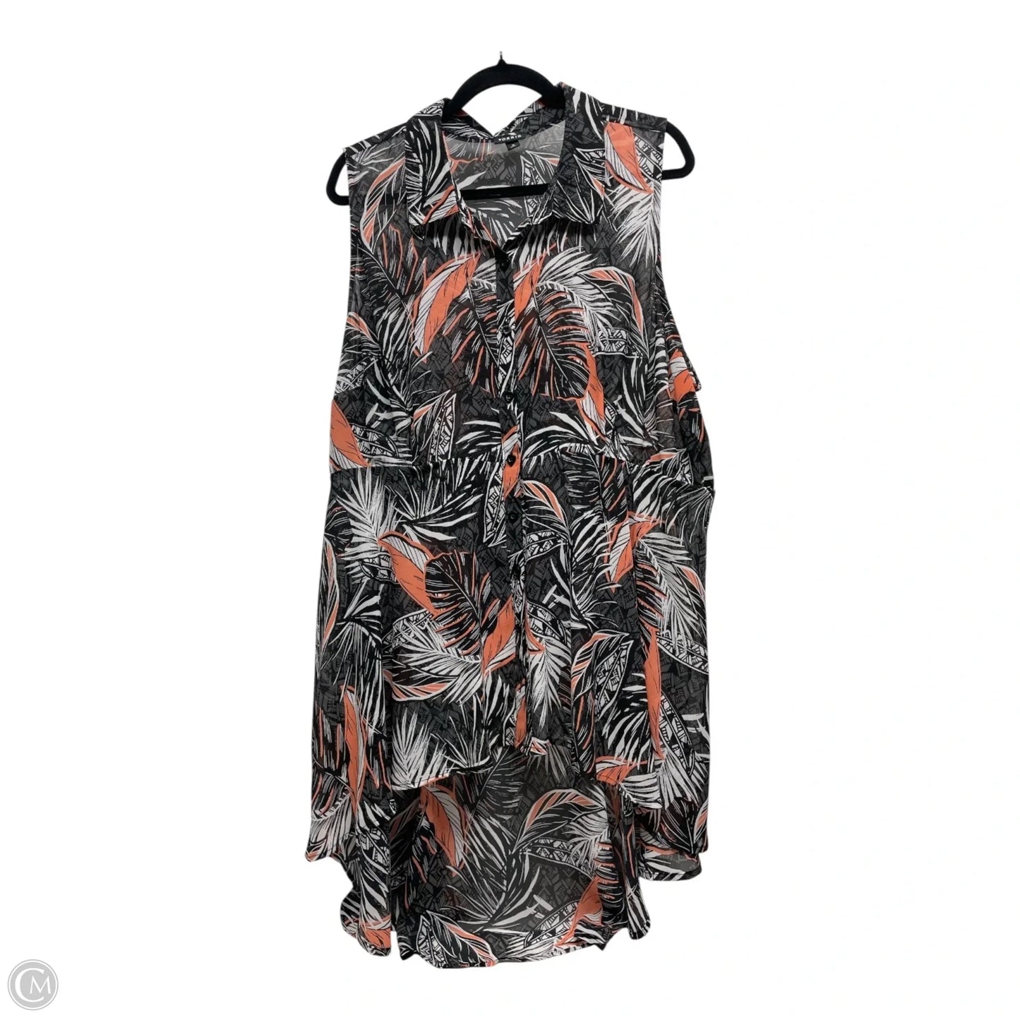 Tunic Sleeveless By Torrid In Black, Size: 3x