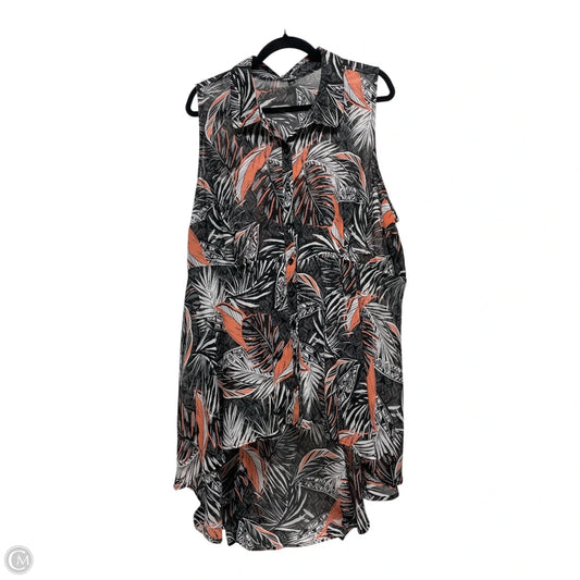 Tunic Sleeveless By Torrid In Black, Size: 3x