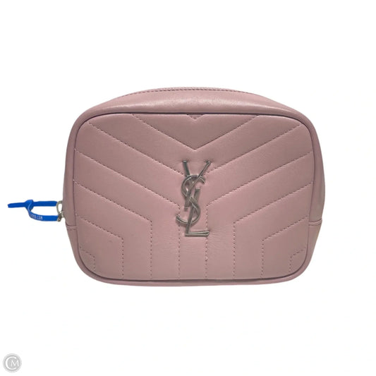 Makeup Bag Luxury Designer By Yves Saint Laurent, Size: Small