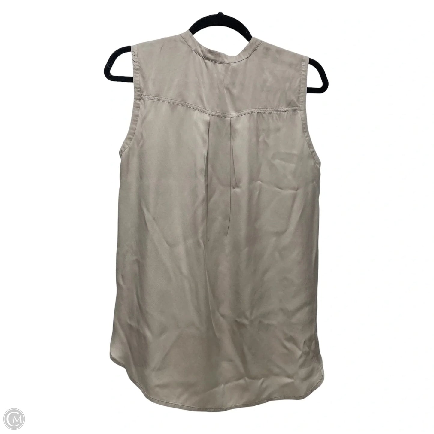 Top Sleeveless By Vince In Beige, Size: S