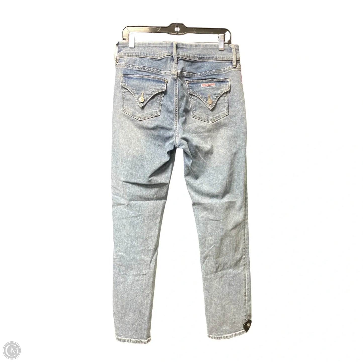 Jeans Straight By Hudson In Blue Denim, Size: 8