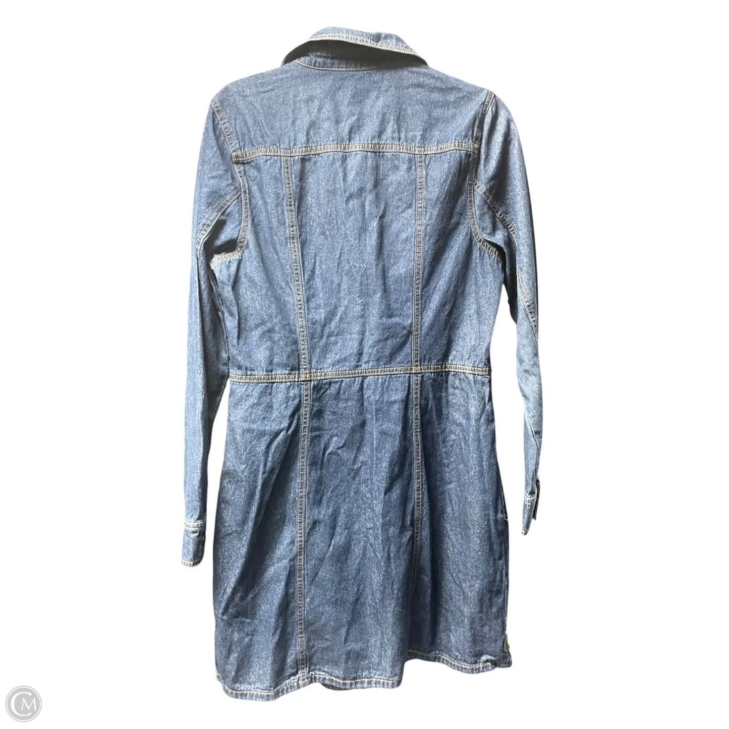 Dress Designer By Frye In Blue Denim, Size: M