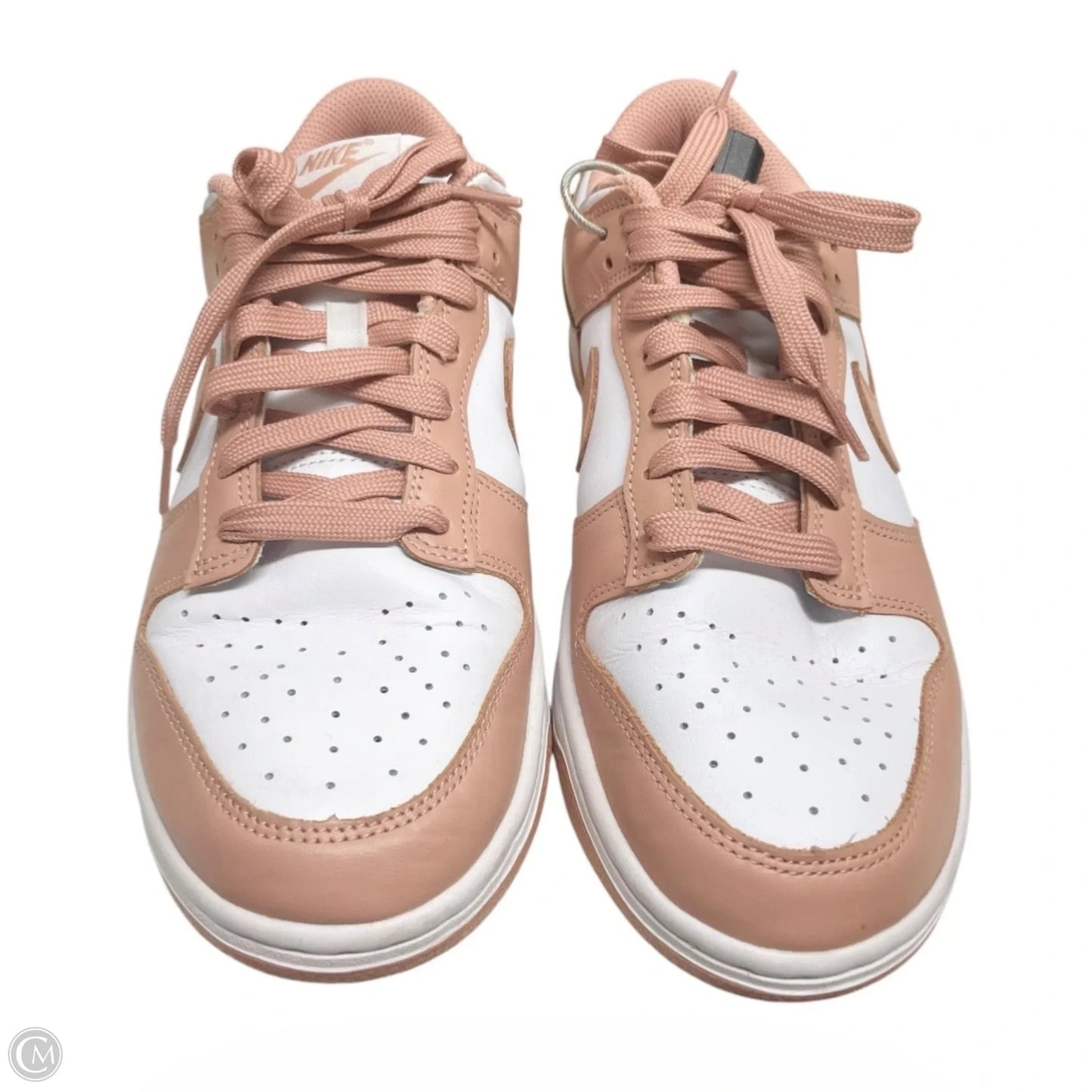 Shoes Sneakers By Nike In Pink & White, Size: 9.5