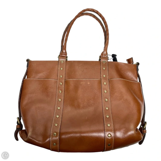 Tote Designer By Patricia Nash, Size: Large
